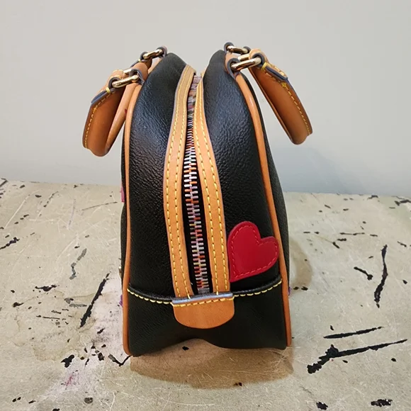 Dooney & Bourke Y2K #7 Hearts and Charms Handbag Purse - Picture 3 of 10